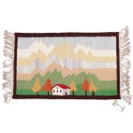 "Panorama of the Tatra Mountains" Kilim