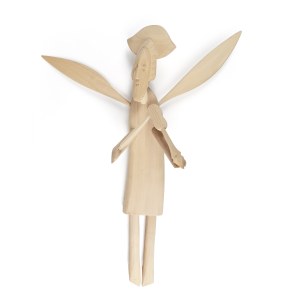 An angel playing the violin