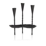 Three-branched candlestick