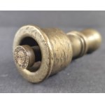 A plunger for sealing bottles. Around the middle of the 20th century.