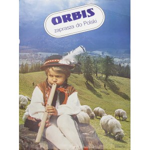 Plakat: ORBIS zaprasza do Polski