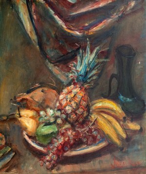 Zygmunt Menkes (1896 Lwów - 1986 Riverdale), Martwa natura z owocami, przed 1939 r.