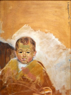 Jacek Malczewski (1854 Radom - 1929 Kraków), Portret Zosi Malczewskiej, 1922 r.