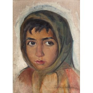 Leon Lewkowicz (1888 Rawa Mazowiecka - 1950 Czimkent/Kazachstan), Portret dziewczynki