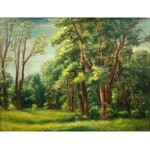 Władysław Lam (1893 Konjica/Jugosławia - 1984), Pejzaż leśny