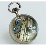 Zegarek ze szkłem powiększającym firmy A. Sandoz, Szwajcaria, pocz. XX w.