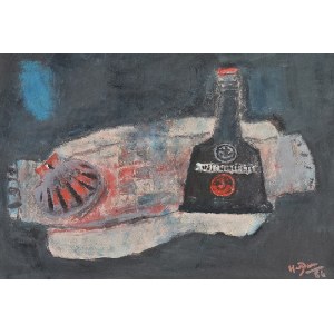 Henry HAYDEN (1883-1970), Stillleben mit Flasche, 1966