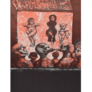 Jan LEBENSTEIN (1930-1999), Podwójna gra, 1972
