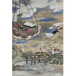 Danuta LESZCZYŃSKA-KLUZA (ur. 1926), Pejzaż fantastyczny, 1962