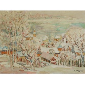 HENRYK KRYCH (1905-1980), Zimowy pejzaż