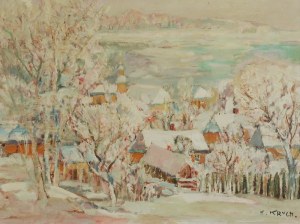 HENRYK KRYCH (1905-1980), Zimowy pejzaż