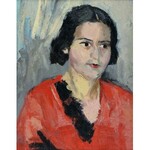 Zbigniew GOSTWICKI (1906-2003), Widok Krakowa / Portret matki - obraz dwustronny
