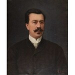 Kazimierz MIRECKI (1830-1911), Portret mężczyzny, 1892