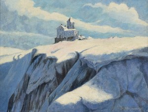 Bruno STEIGUEBER (1879-?), Zimowe skały