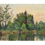 Stefan DOMARADZKI (1897-1983), Pejzaż nadwodny, 1948