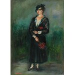 Jakub ZUCKER (1900-1981), Pani z kwiatami