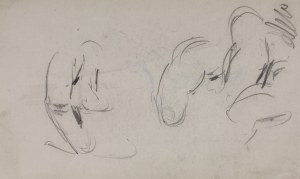 Wlastimil Hofman (1881-1970), Szkice palców dłoni, ok.1910