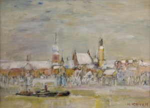 Henryk Krych (1905-1980), Panorama Warszawy