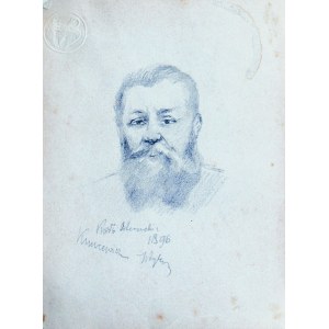 Tadeusz Rybkowski (1848-1926), Portret Kuncewicza, 1896