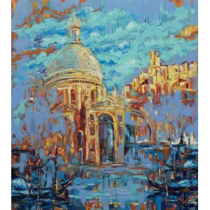 Olesia Tkachenko, Sunset in Venice, 2019.