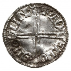 denar typu long cross z lat 997-1003, mennica Lincoln, ...