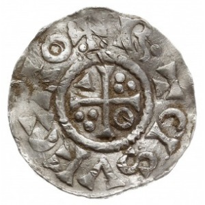 denar 1009-1024, mincerz Ag (ECHO), Aw: Popiersie w pra...