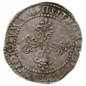 1/2 franka 1587/D, Lyon, Duplessy 1130, bardzo ładny po...