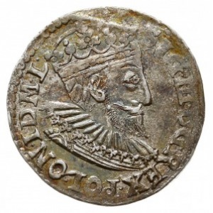 trojak 1593, Olkusz, Iger O.93.2.g  (R3), rzadka moneta...