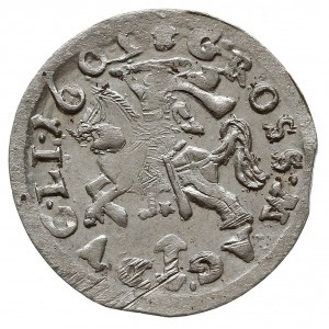 grosz 1609, Wilno, odmiana z końcówką na awersie PO MA ...