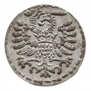 denar 1596, Gdańsk, piękny