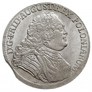 1/3 talara (1/2 guldena) 1756 FWoF, Drezno, Kahnt 555, ...