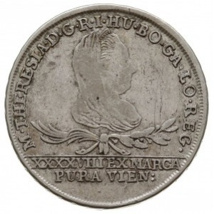 30 krajcarów 1775, Wiedeń, Plage 8, Eypeltauer 234, Her...
