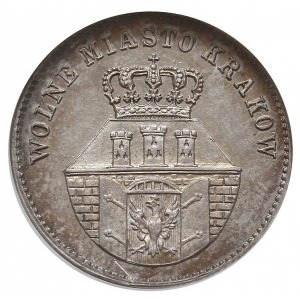 1 złoty 1835, Wiedeń, Plage 294, moneta w pudełku NGC z...