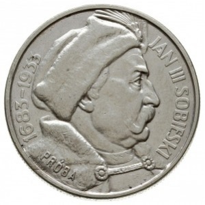 10 złotych 1933, Warszawa, Jan III Sobieski - 250. rocz...