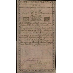 5 złotych polskich 8.06.1794, seria N.D.1, numeracja 38...