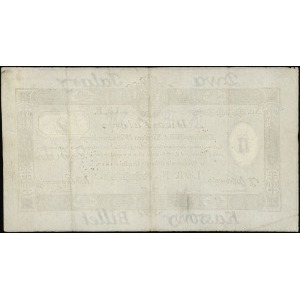2 talary 1.12.1810, litera B, numeracja 43630, podpis k...