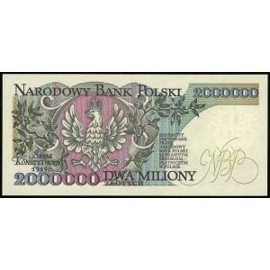 2.000.000 złotych 14.08.1992, seria A, numeracja 105851...