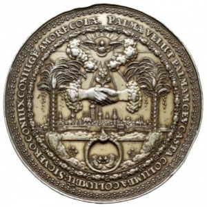 medal autorstwa Jana Höhna starszego z serii tzw. profa...