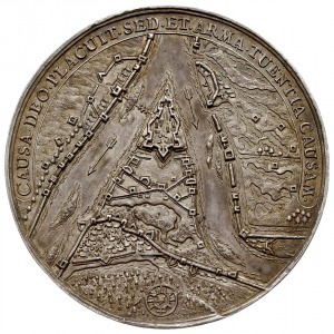 medal autorstwa Jana Höhna młodszego, wybity w 1659 w G...