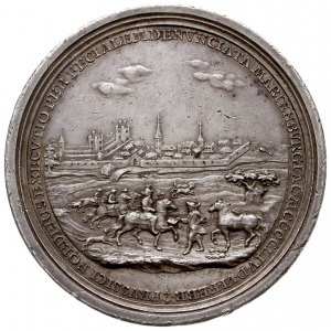 medal z 1754 roku, wybity z okazji 300. rocznicy powrot...
