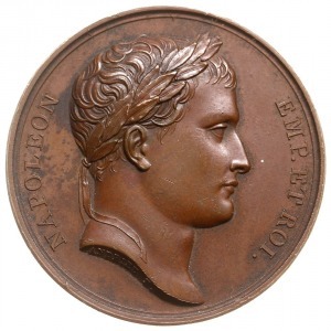 medal autorstwa Andrieu’a i Denon’a z 1807 roku wybity ...
