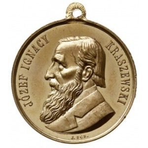 medalik z uszkiem autorstwa Johanna Schwerdtnera (medal...