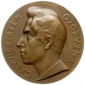 medal autorstwa Tadeusz Breyera z 1927 roku wybity z ok...