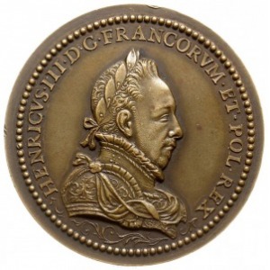 medal z początku XX wieku wybity w Paryżu, poświęcony H...