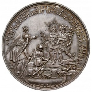 medal autorstwa Sebastiana Dadlera z 1631 roku wybity n...