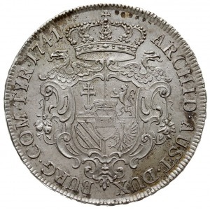 talar (tzw. Antrittstaler) 1741, Wiedeń, Dav. 1109, Eyp...