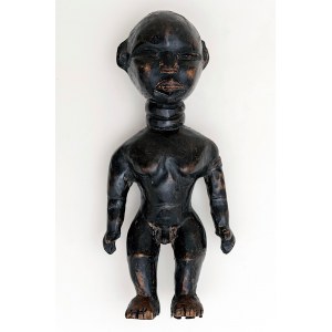 Figurka, plemię MANO, Liberia, Afryka, lata 70-te XX w.