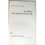 LEM - SUMMA TECHNOLOGIAE wyd.1 z 1964 Daniel MRÓZ