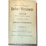 PRAKTYCZNY KUCHARZ WARSZAWSKI wyd. 1913