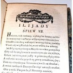 HOMER- ILIJADA HOMEROWSKA Pierwsza połowa Ilijady : Achil w gniewie wyd. 1814